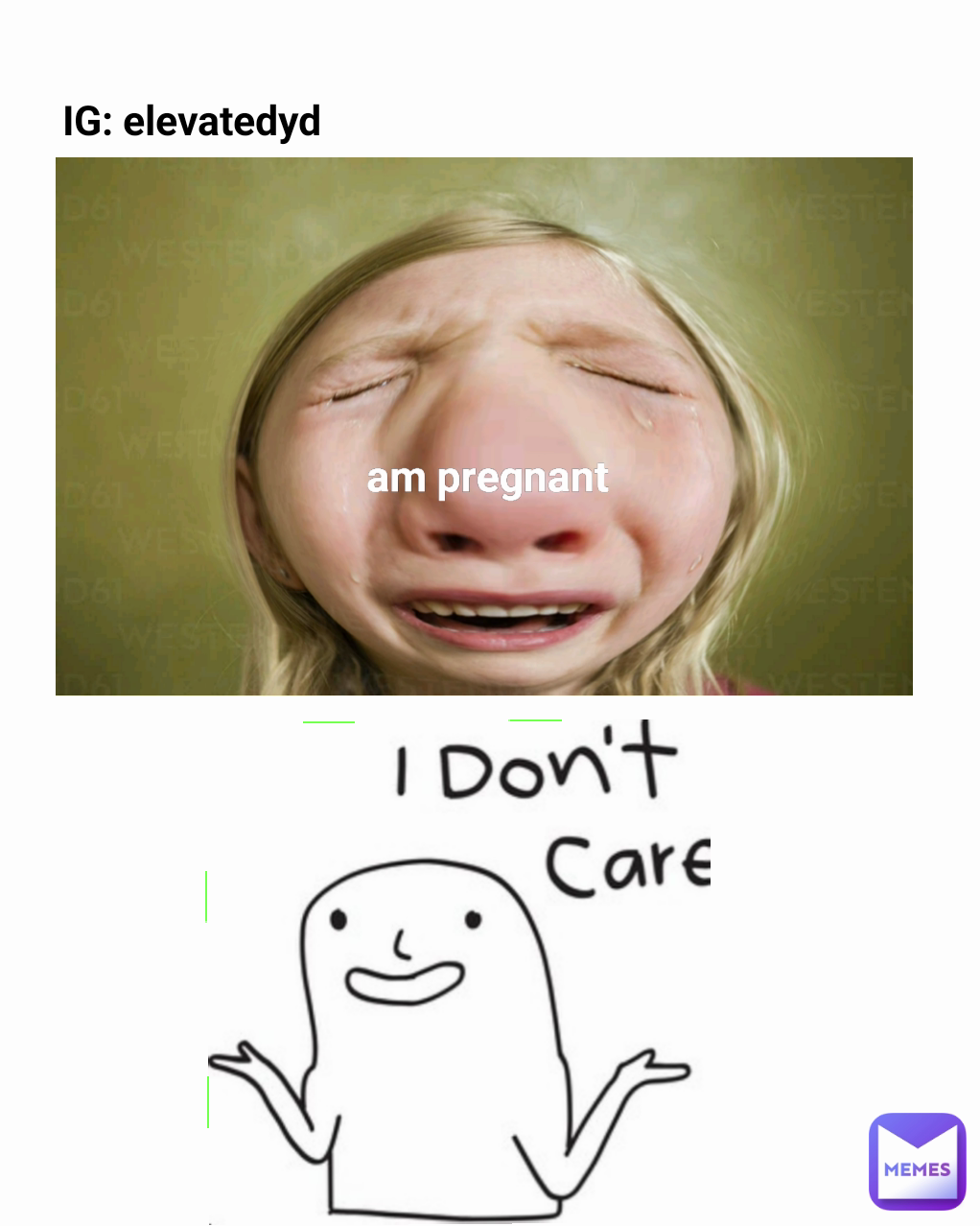 am pregnant IG: elevatedyd