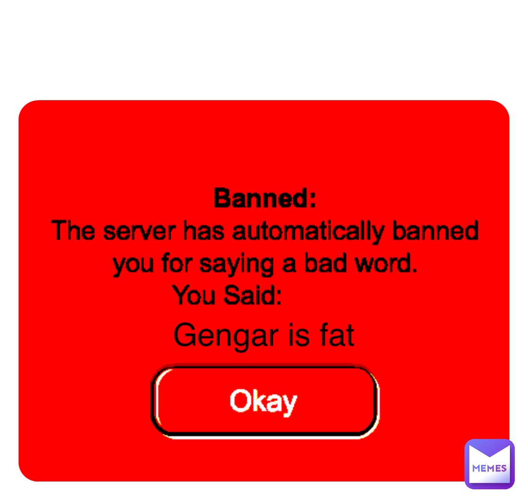 Double tap to edit Gengar is fat