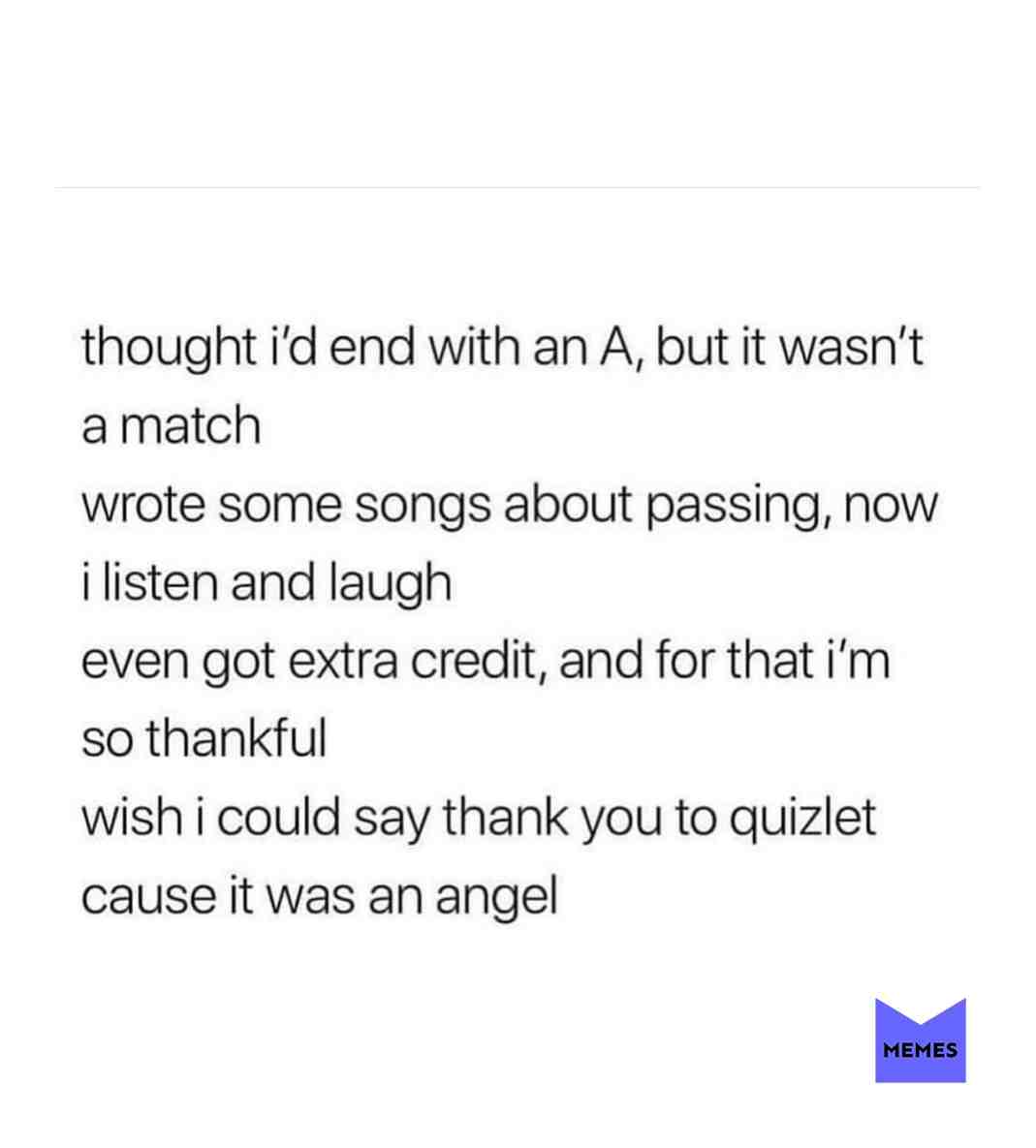 #true #school #schoolmeme #schoolsucks #passing #thankyounext #meme #firstpost #extracredit #oof