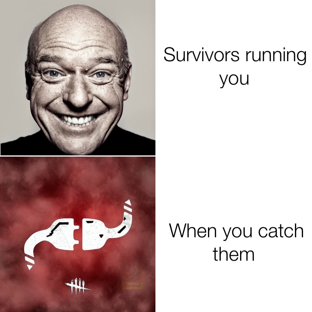 Survivors running you When you catch them