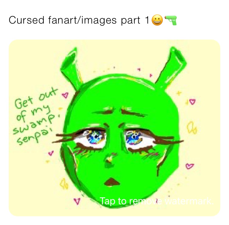 Cursed fanart/images part 1😀🔫