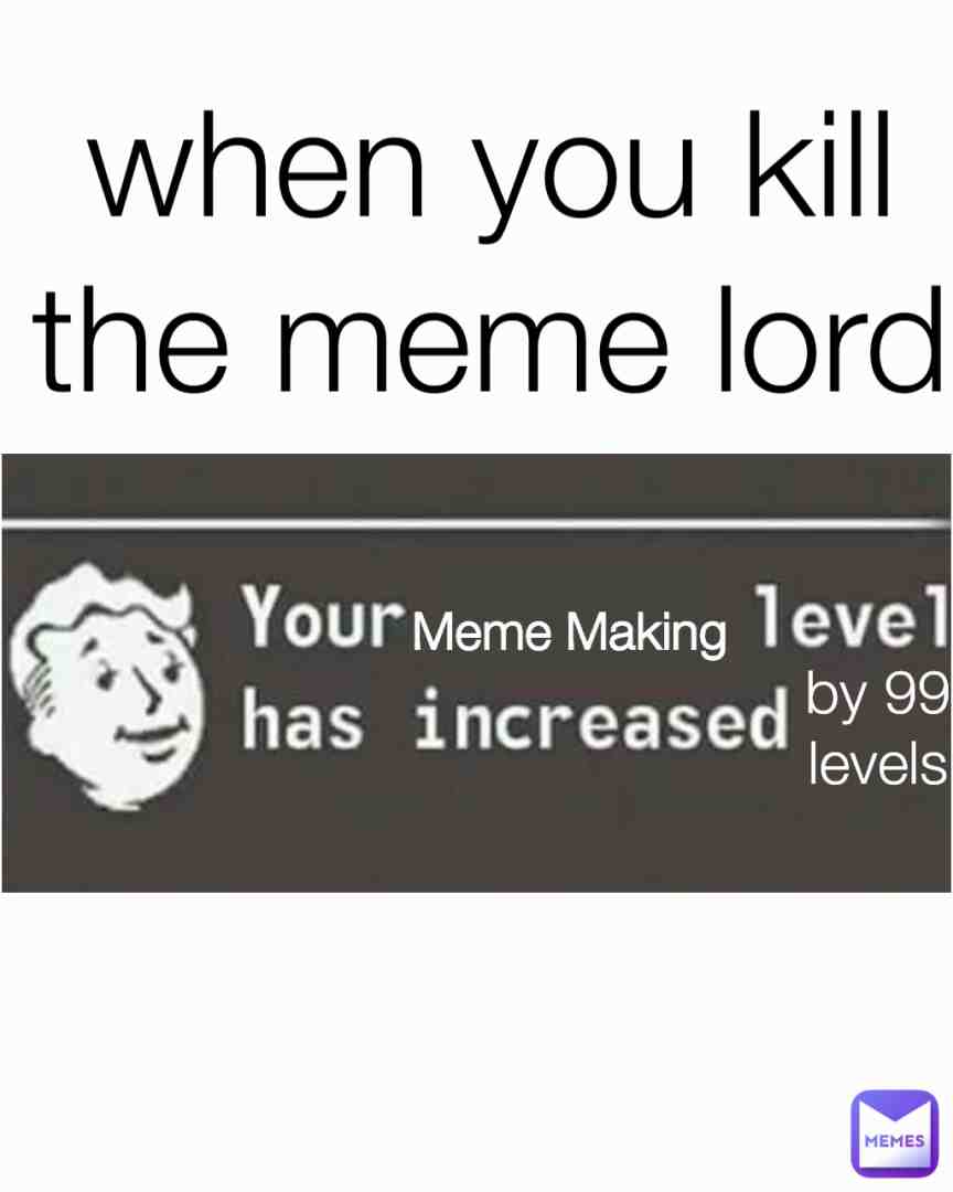 When you kill the overleveled boss
