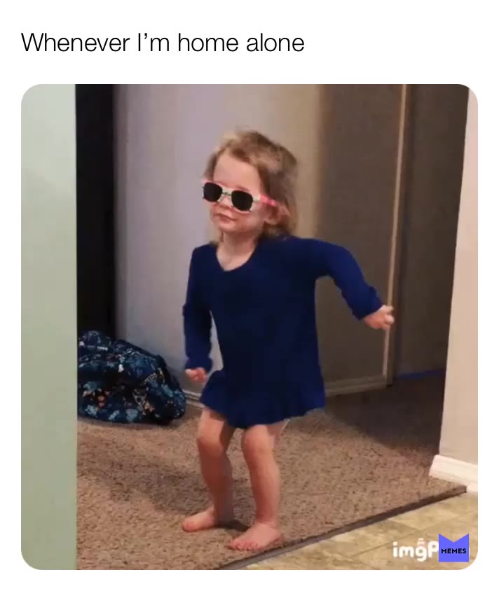 Admit it, we all do that  #homealone  #dance  #girl  #thuglife