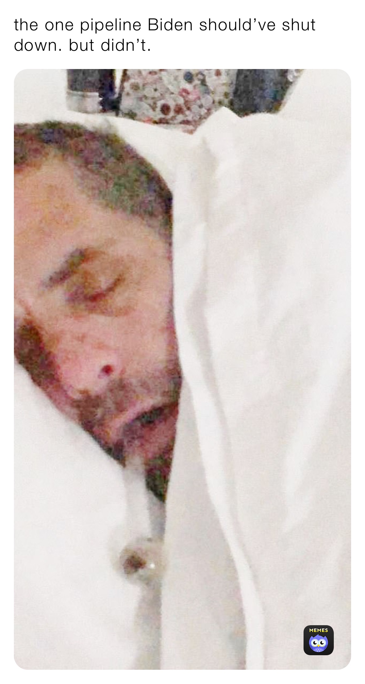 the one pipeline Biden should’ve shut down. but didn’t. 