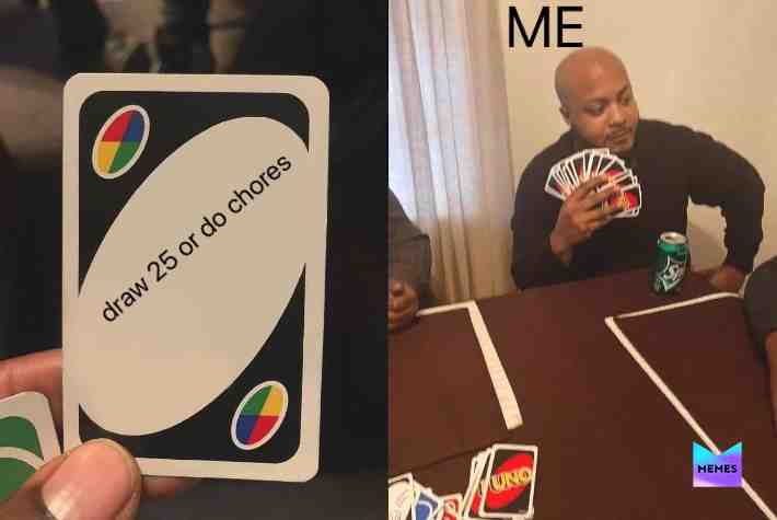 #uno #chores