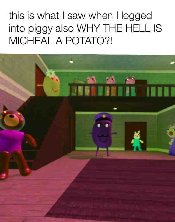 This is some piggy characters dancing and I’m strait up stuck