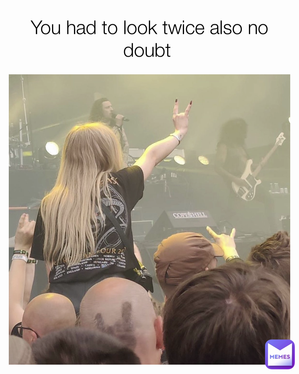 You had to look twice also no doubt 
