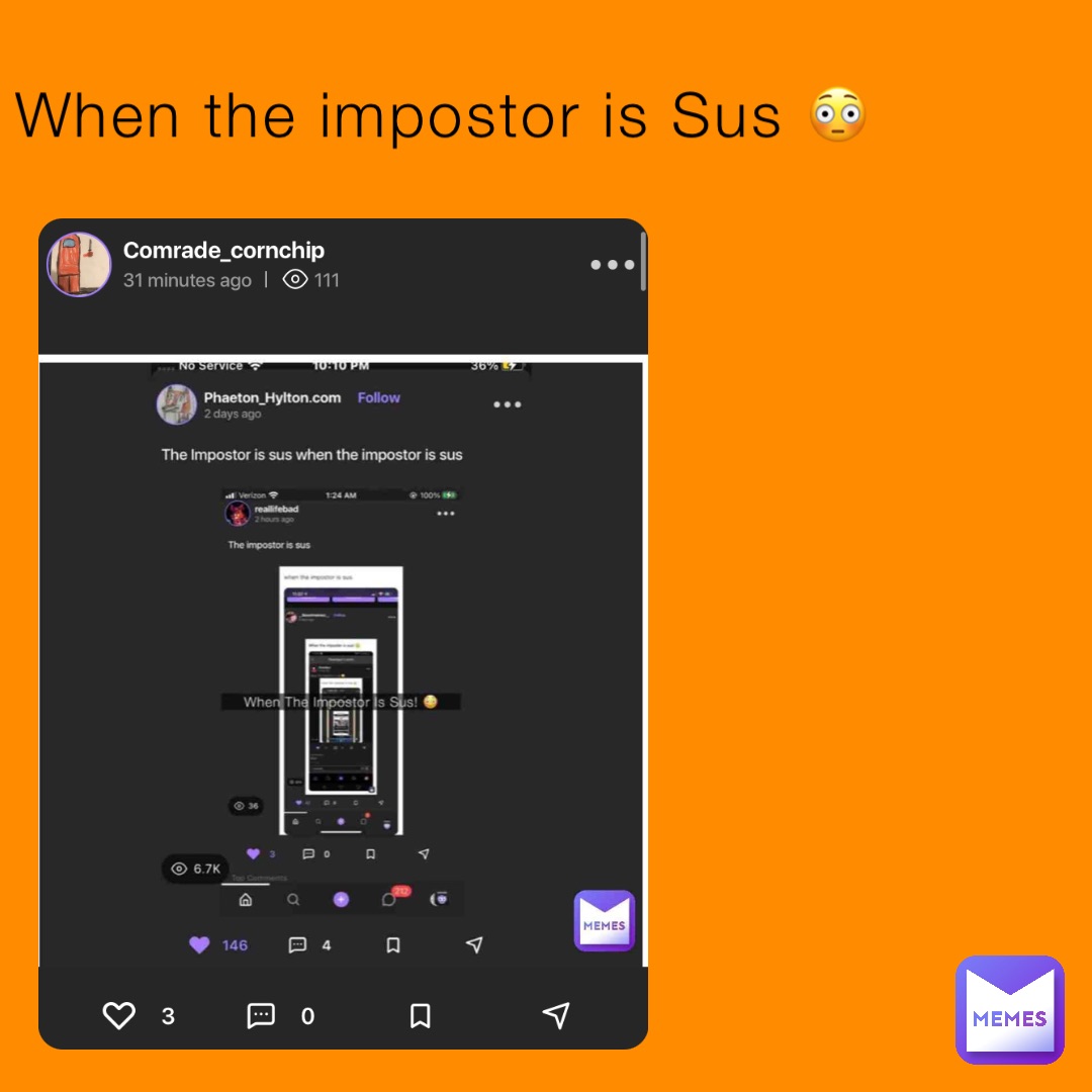 When the impostor is Sus 😳
