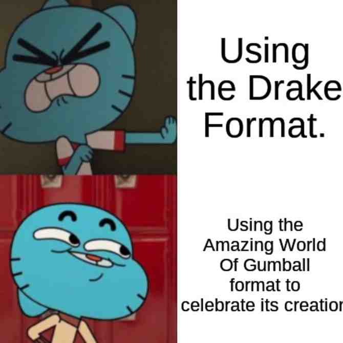 Gumball superiority.  #stanpines2024  #amazingworldofgumball