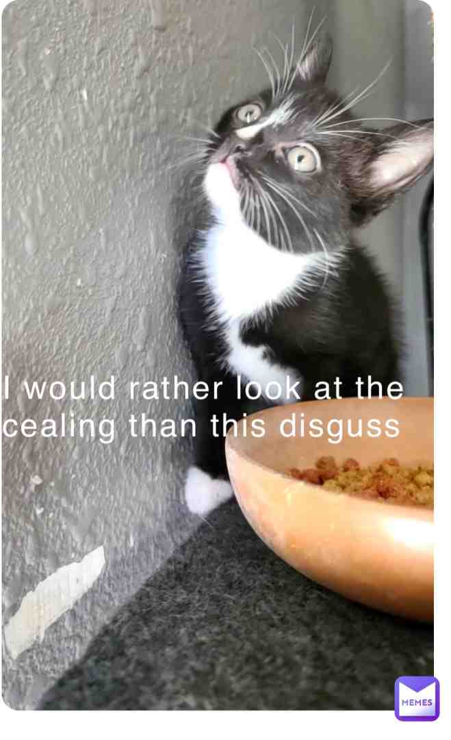 #When you don’t want to look or eat yucky stuff