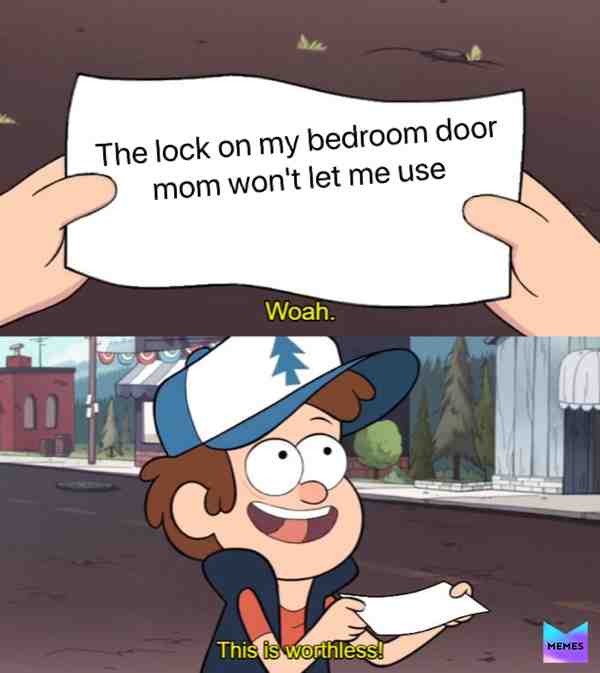 "wE're a fAMiLy"
#family #lock #bedroom #door #mom