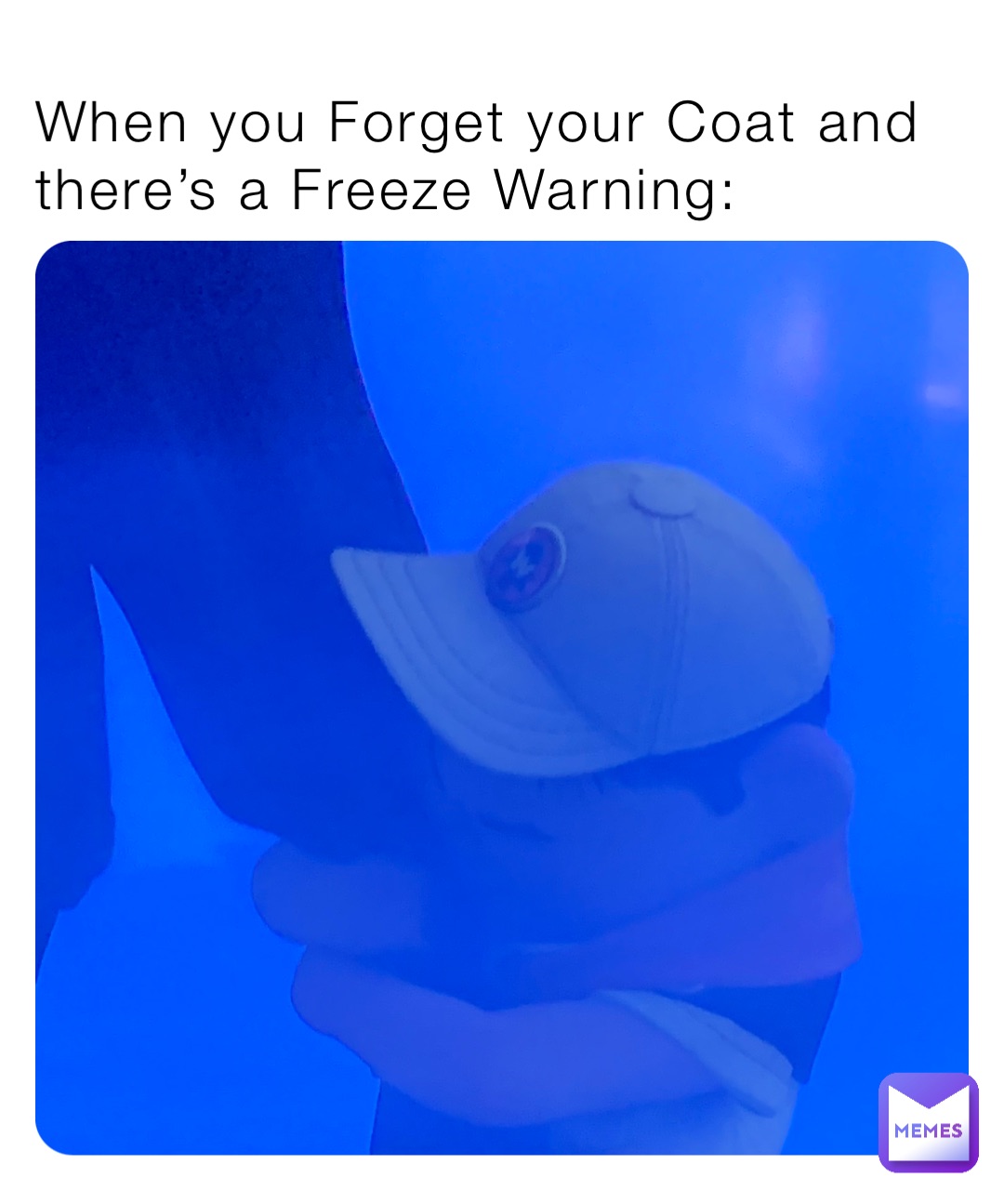 When you Forget your Coat and there’s a Freeze Warning: