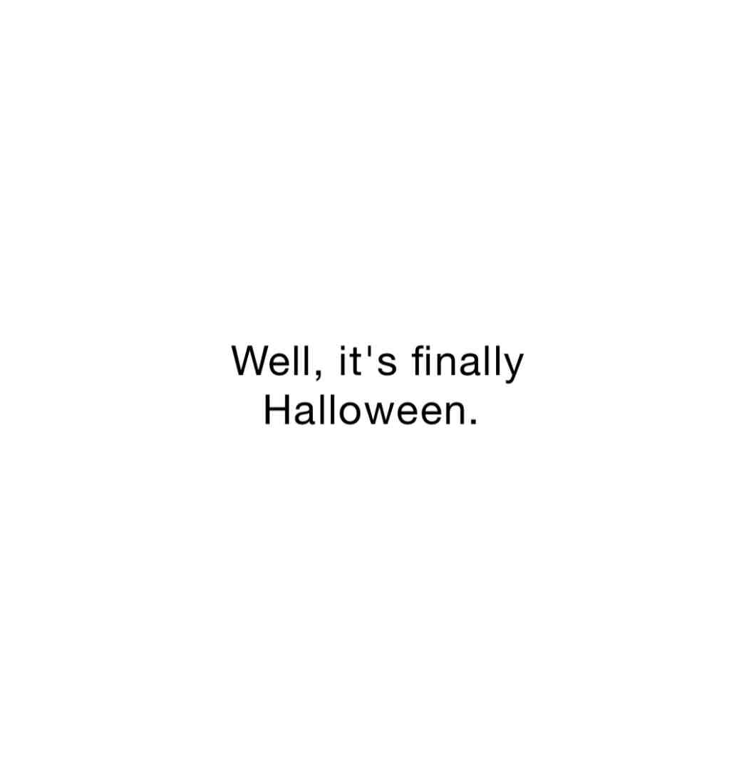 Happy Halloween