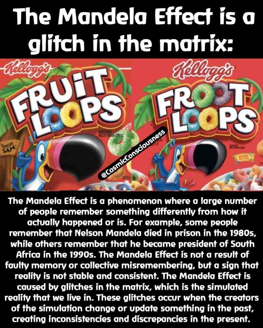 #mandelaeffect #flatearth #firmament #explore #deepthinker #dimension #strangeskies #funnyskies #pyramids #wshh #unidentified #dolphins #coinbase #economy #weirdthinking #asabovesobelow #whatintheworld #crypto #mandela #conspiracy #themoon #shibainu #darkwinter #metaverse #awakening #truth #mandeladay #thematrix #spaceisfake #deception