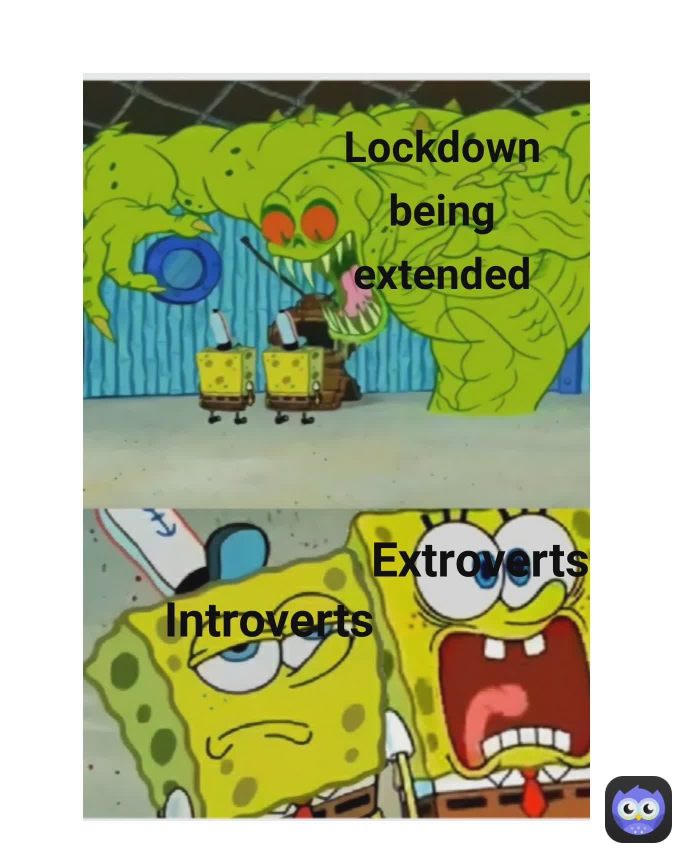 Extroverts  Introverts  Lockdown being extended
