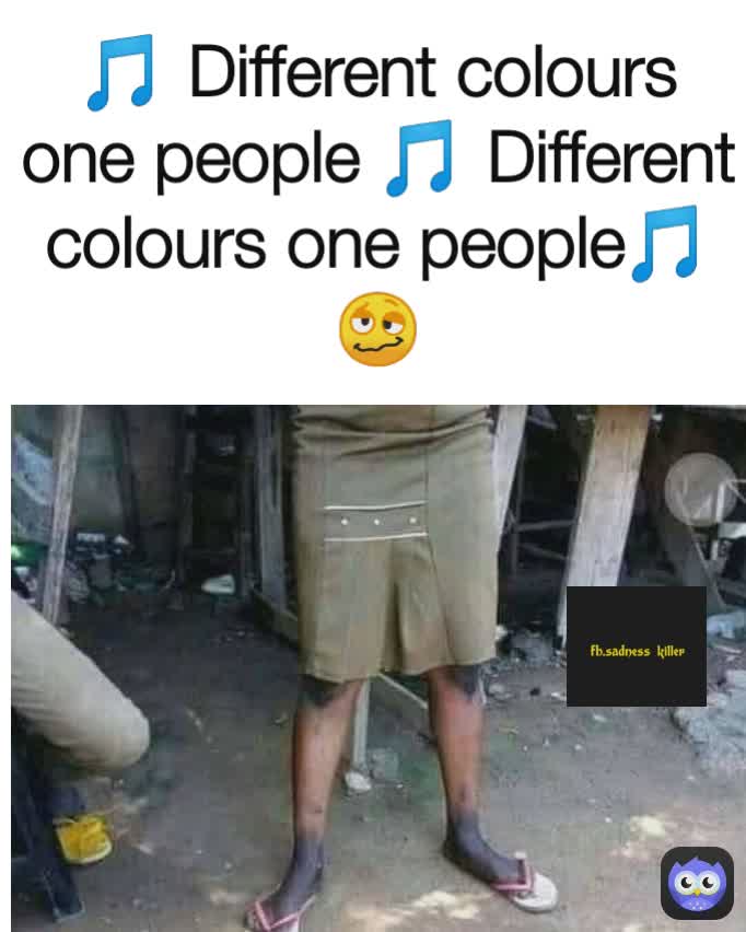 🎵 Different colours one people 🎵 Different colours one people🎵🥴