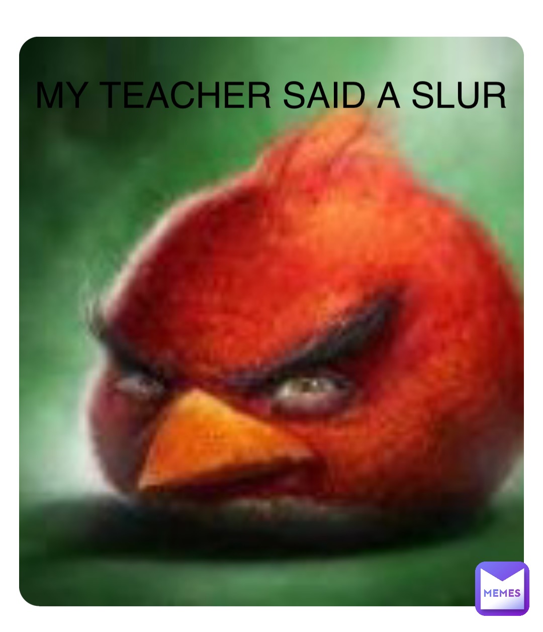 MY TEACHER SAID A SLUR