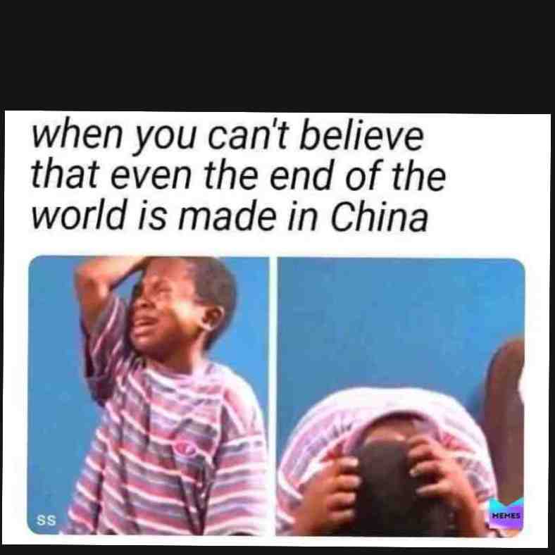 Wow who could've guessed #funny #memes #china #chinamemes