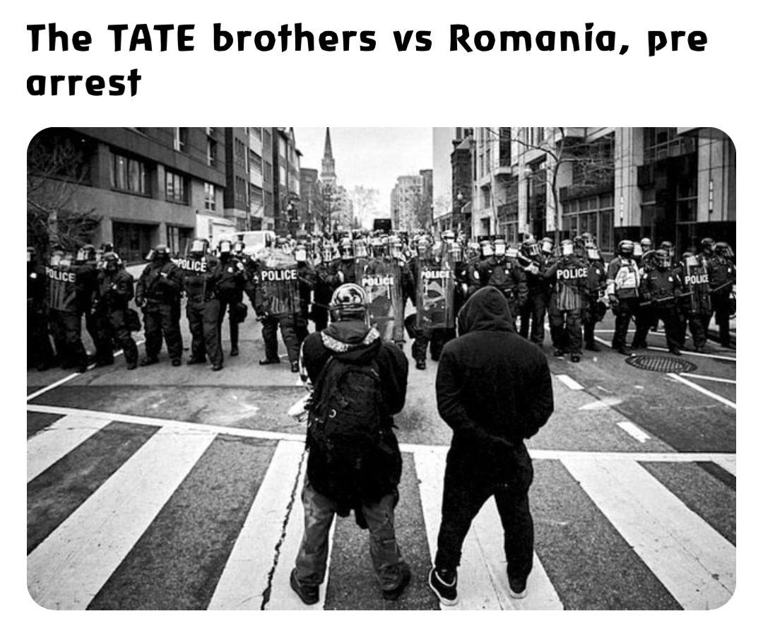 The TATE brothers vs Romania, pre arrest