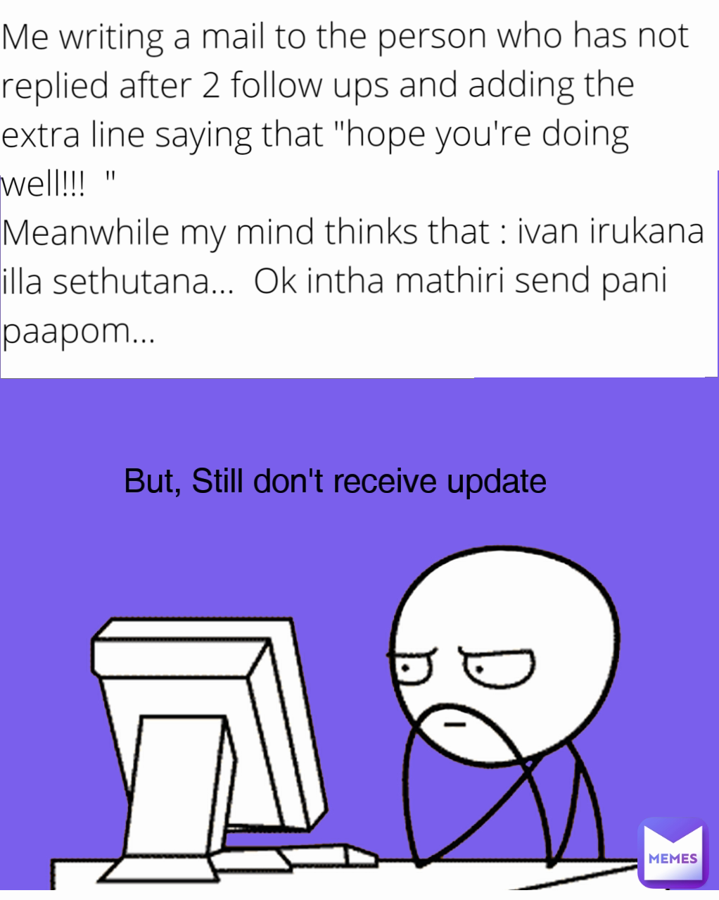 But, Still don't receive update