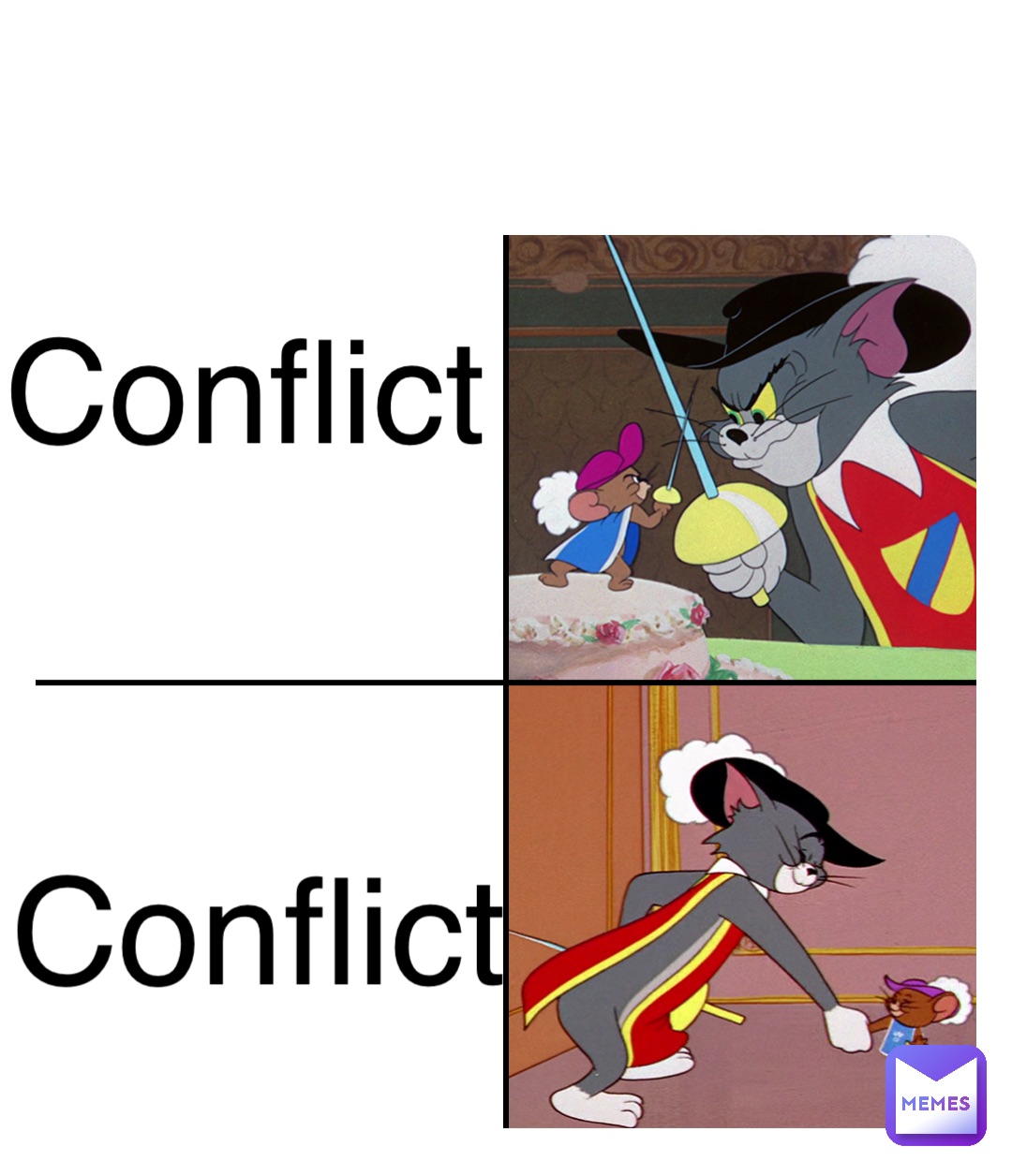 Double tap to edit Conflict Conflict