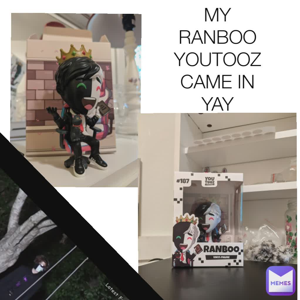 MY RANBOO YOUTOOZ CAME IN YAY