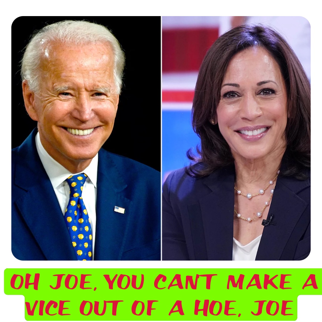 OH JOE, YOU CAN’T MAKE A VICE OUT OF A HOE, JOE