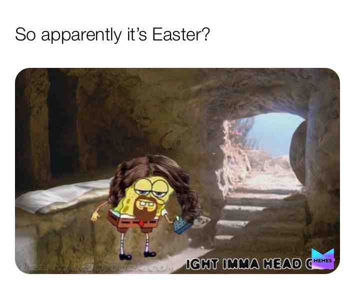 #Easter #spongebob #coronavirus #meme