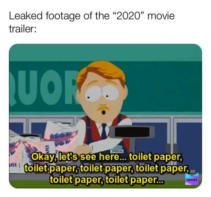 #2020 #toiletpaper #memes