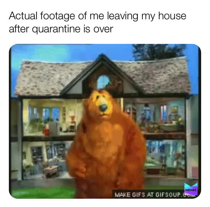 #quarantine  #bearinthebigbluehouse  #coronavirus  #memes
