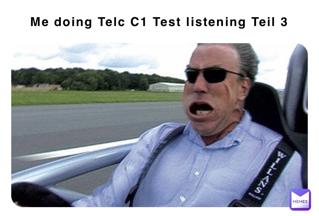 Me doing Telc C1 Test listening Teil 3