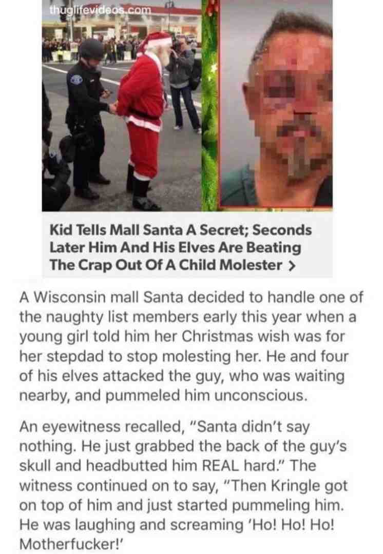 This mall Santa and his elves will now and forever has my respect   #yessireee