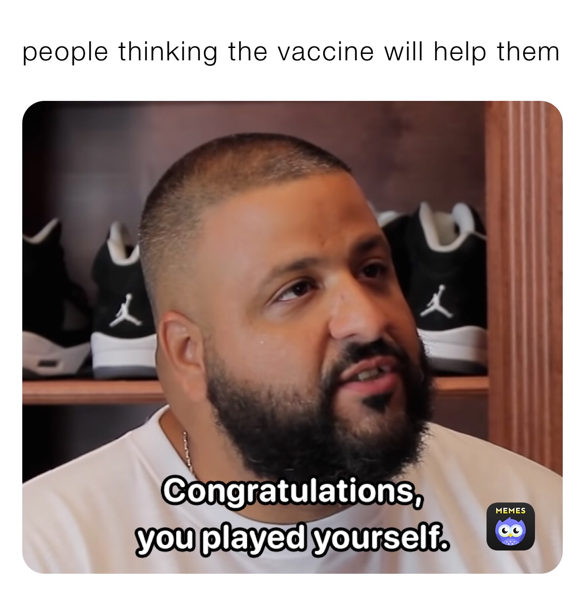 people thinking the vaccine will help them 