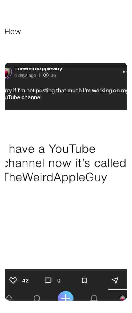 Look at the likes and views
