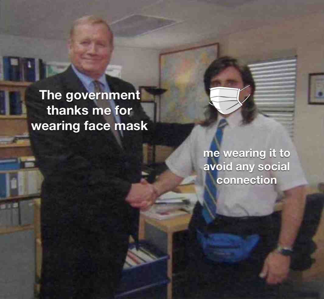 You are Welcome #meme #theoffice #theofficememes #memes #funny #covid19 #covid #social #anxiety #ميم #ميمز