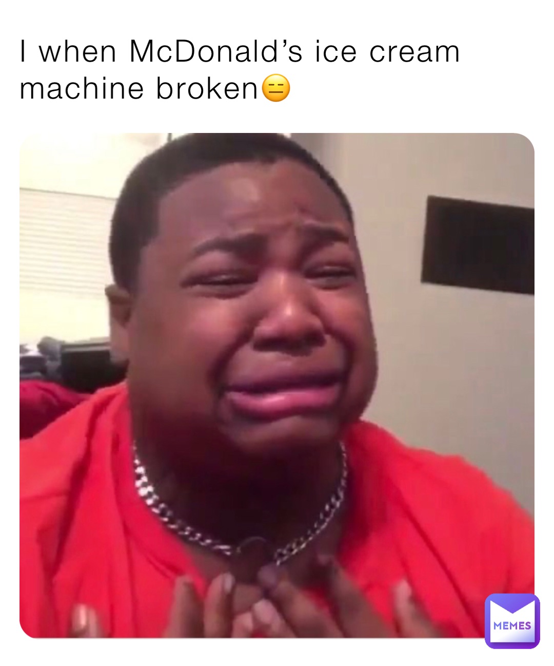 I when McDonald’s ice cream machine broken😑