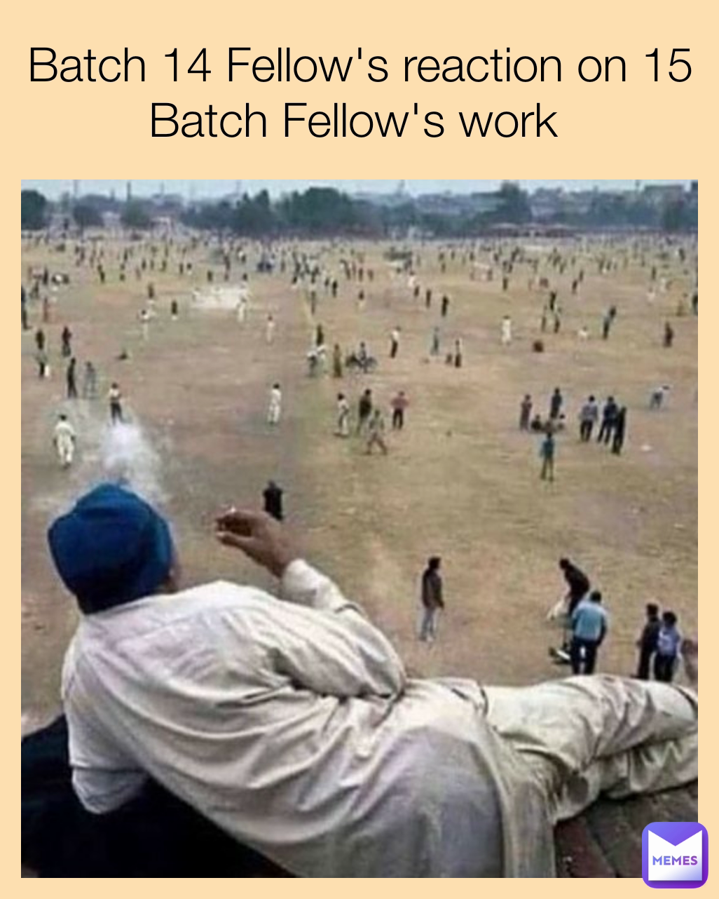 Batch 14 Fellow's reaction on 15 Batch Fellow's work 