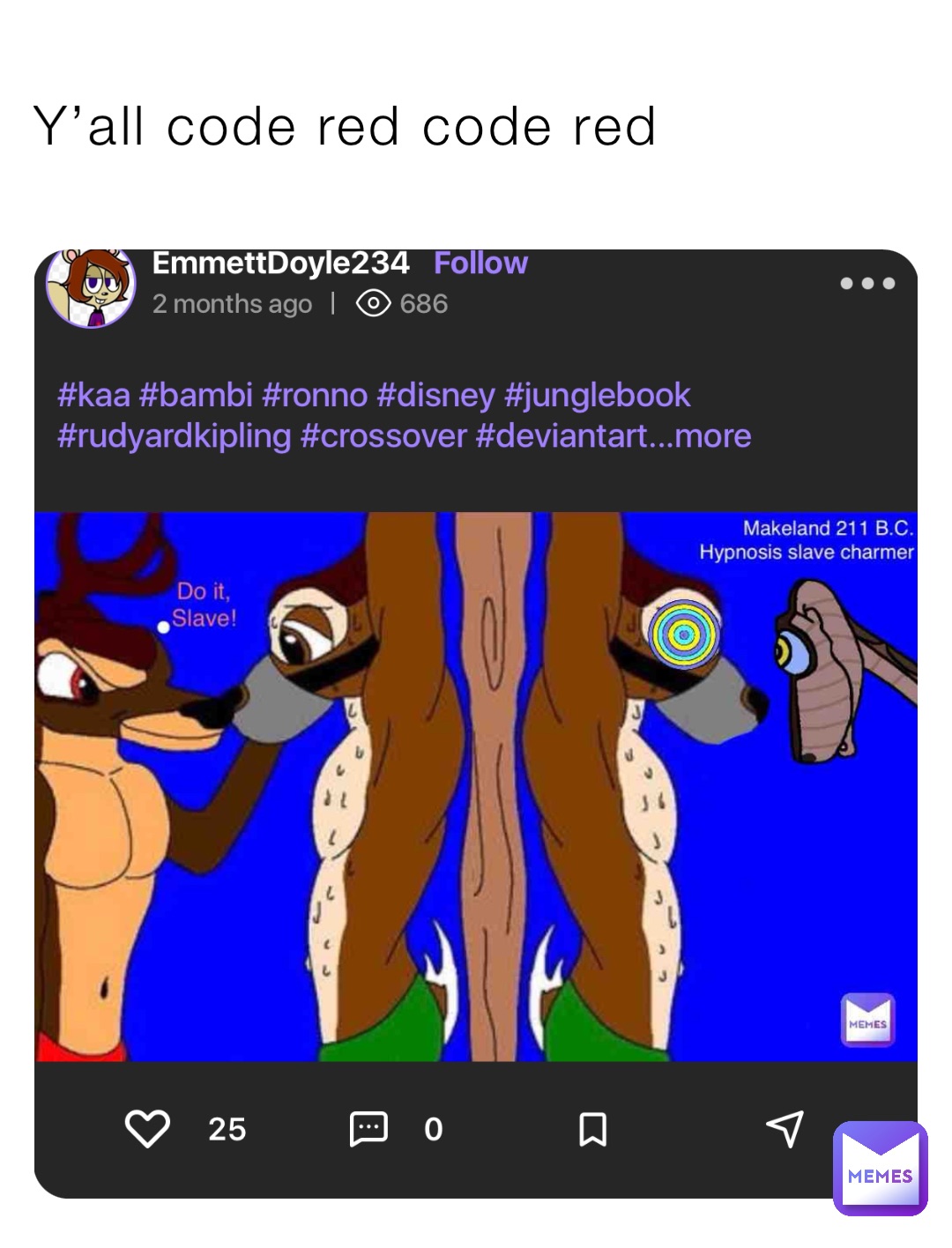 Y’all code red code red