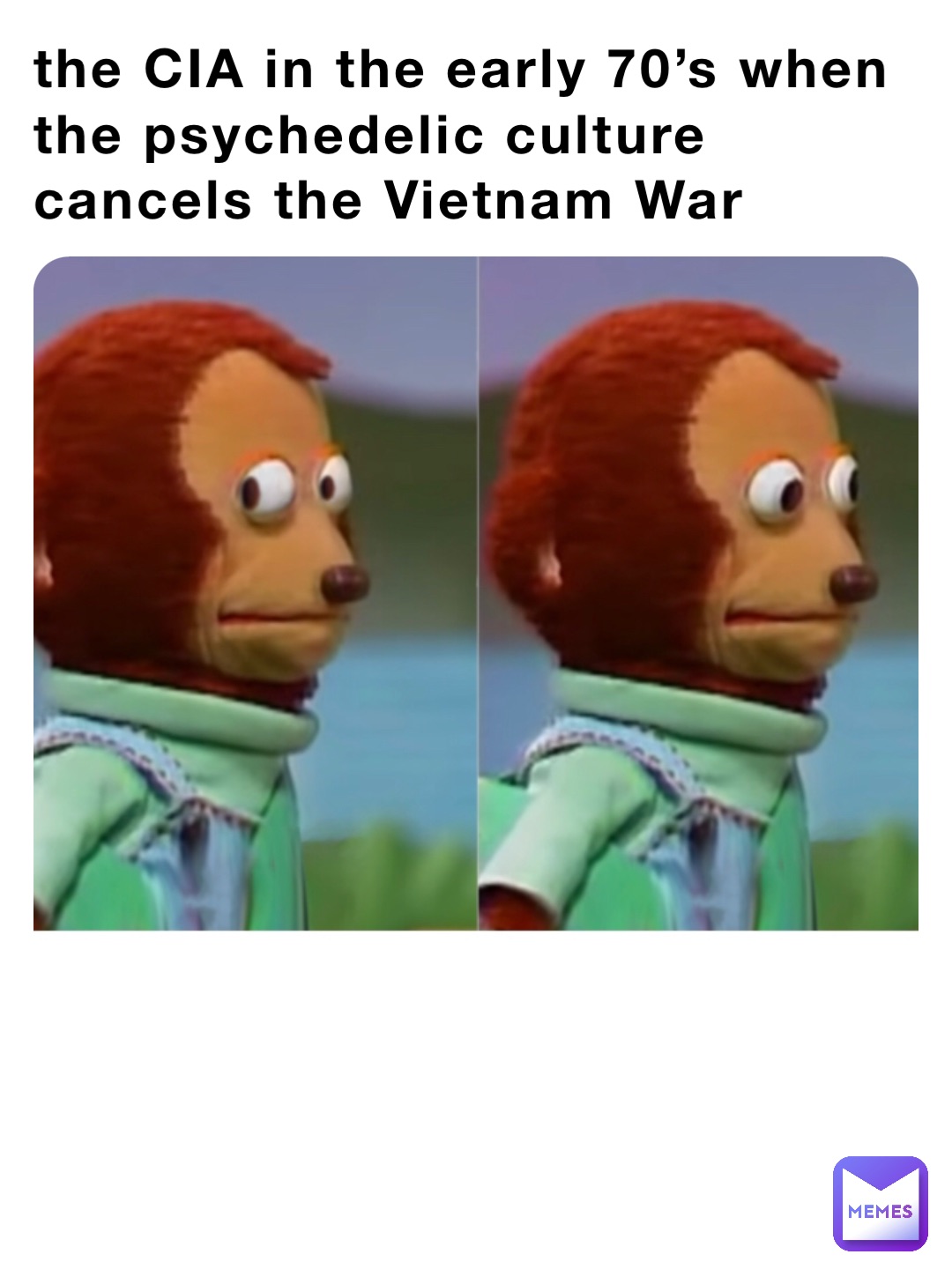 the CIA in the early 70’s when the psychedelic culture cancels the Vietnam War