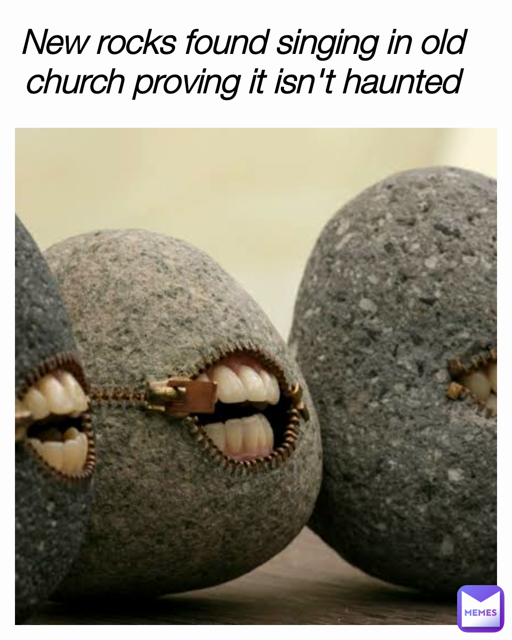 New rocks found singing in old church proving it isn't haunted