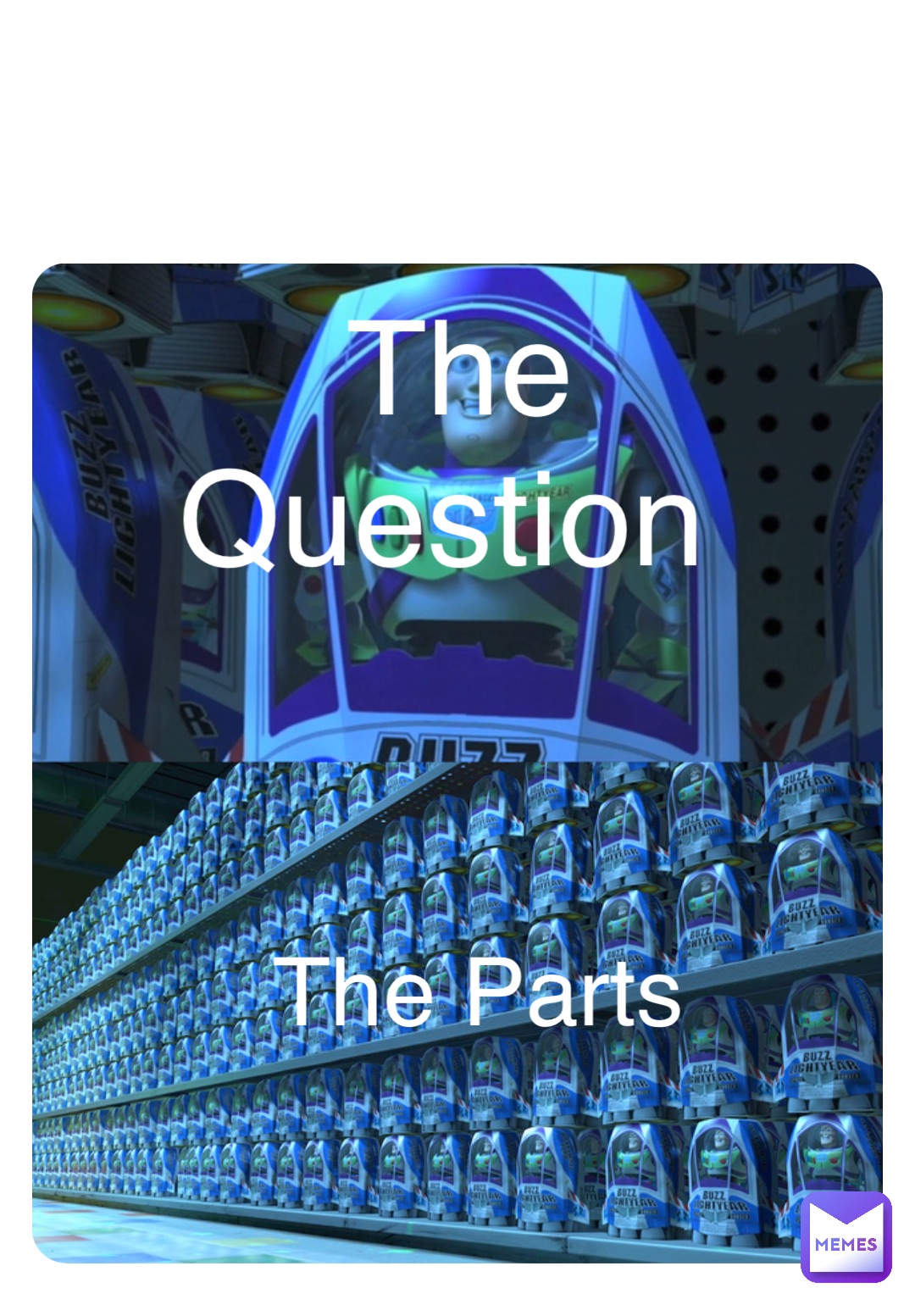 Double tap to edit The Question The Parts