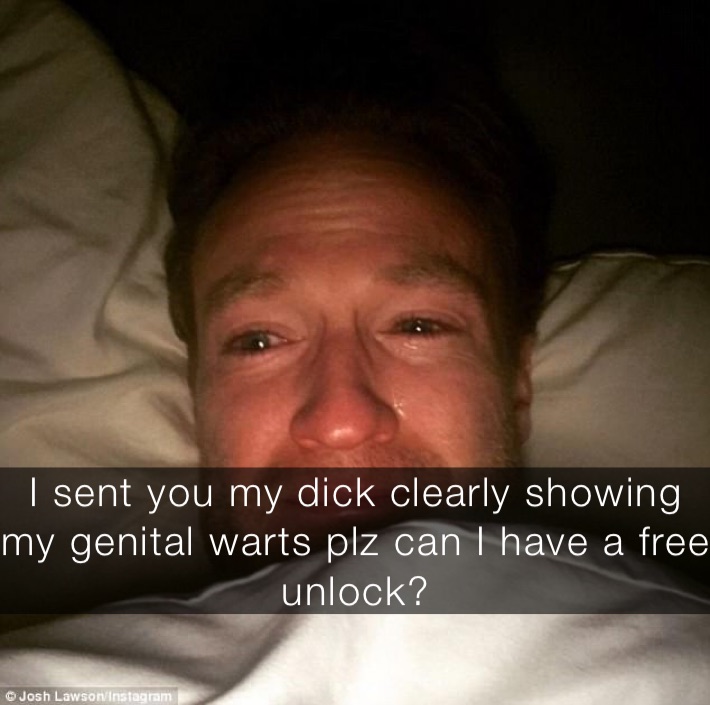 I sent you my dick clearly showing my genital warts plz can I have a free unlock?