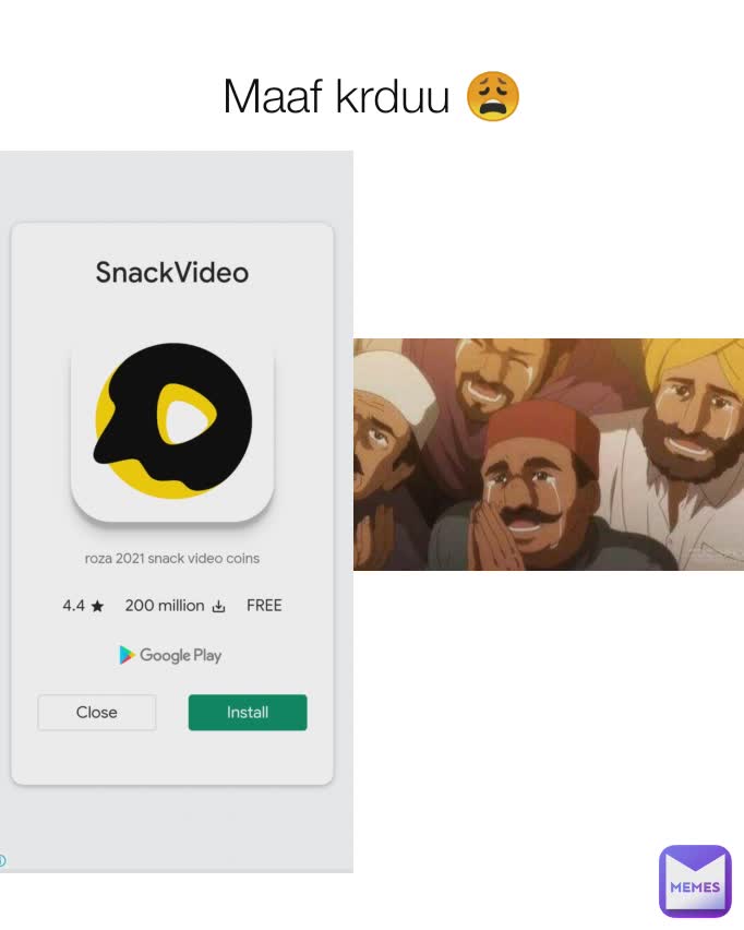 Maaf krduu 😩