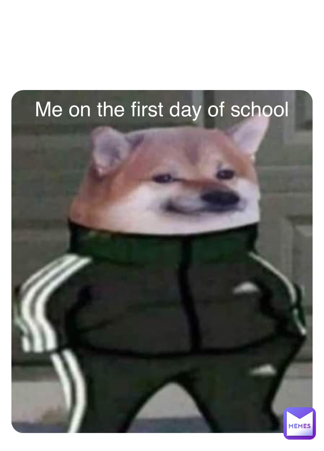 Double tap to edit Me on the first day of school