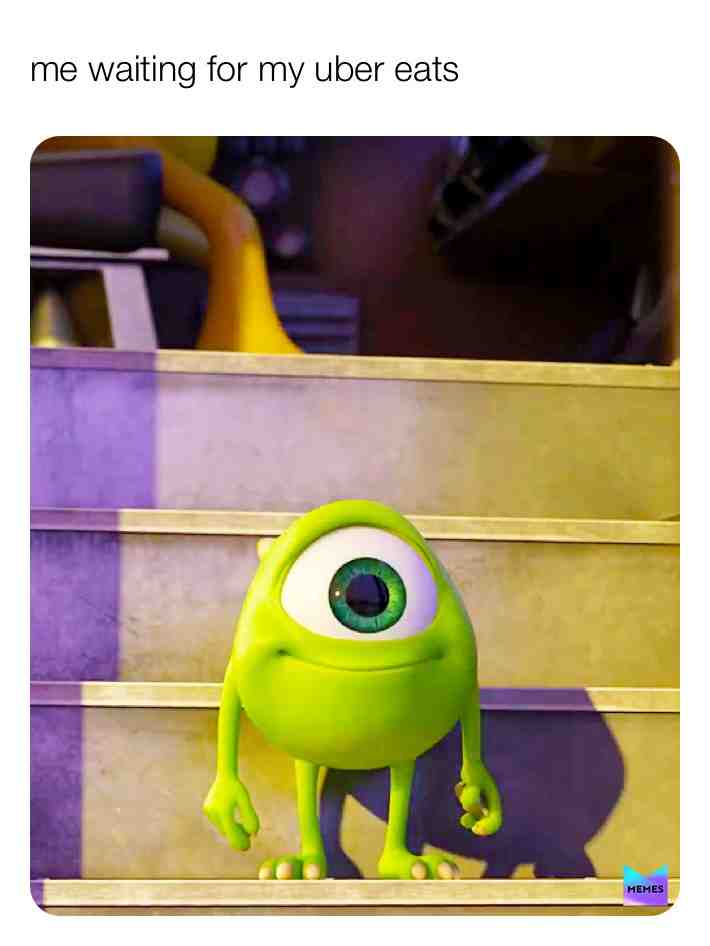 I love food #memes # #memesdaily funny #funnymemes #funnyposts #food #quarantine #mood #bored #uber