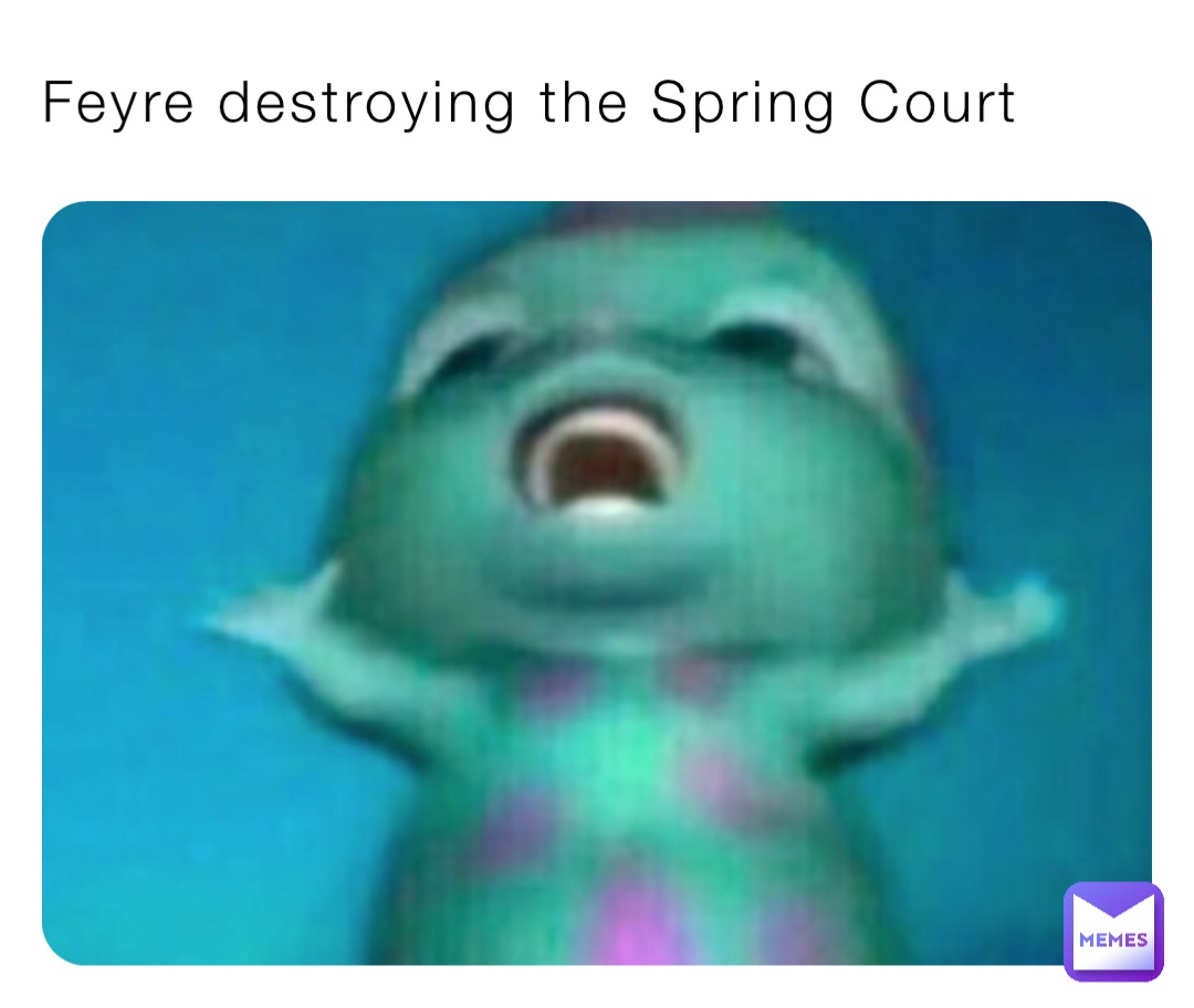 Feyre destroying the Spring Court