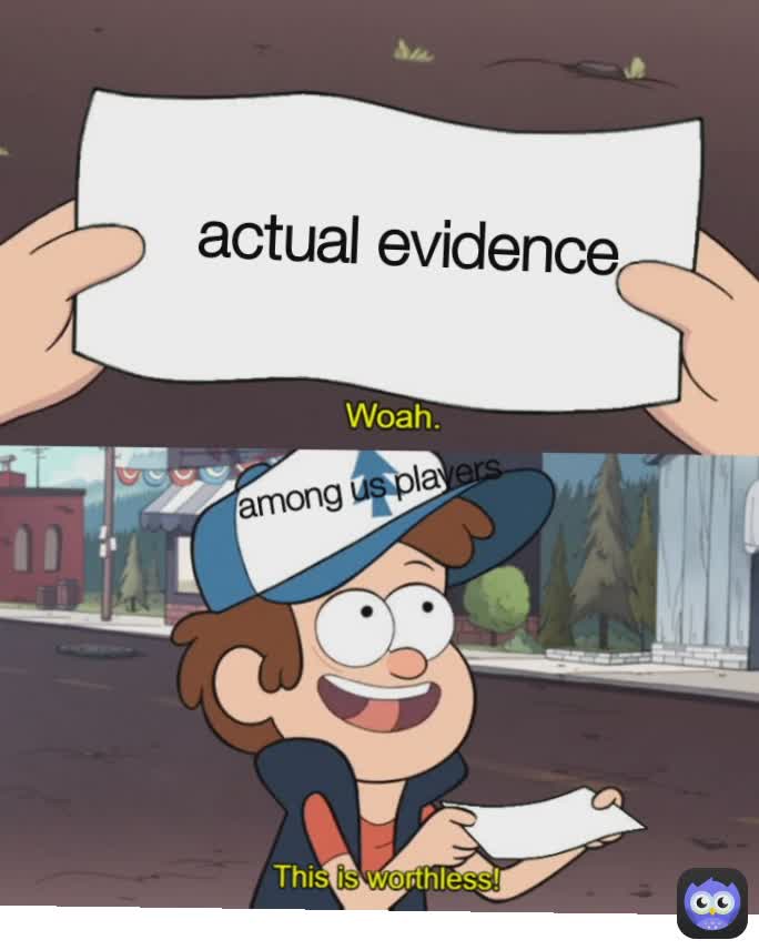 among us players actual evidence