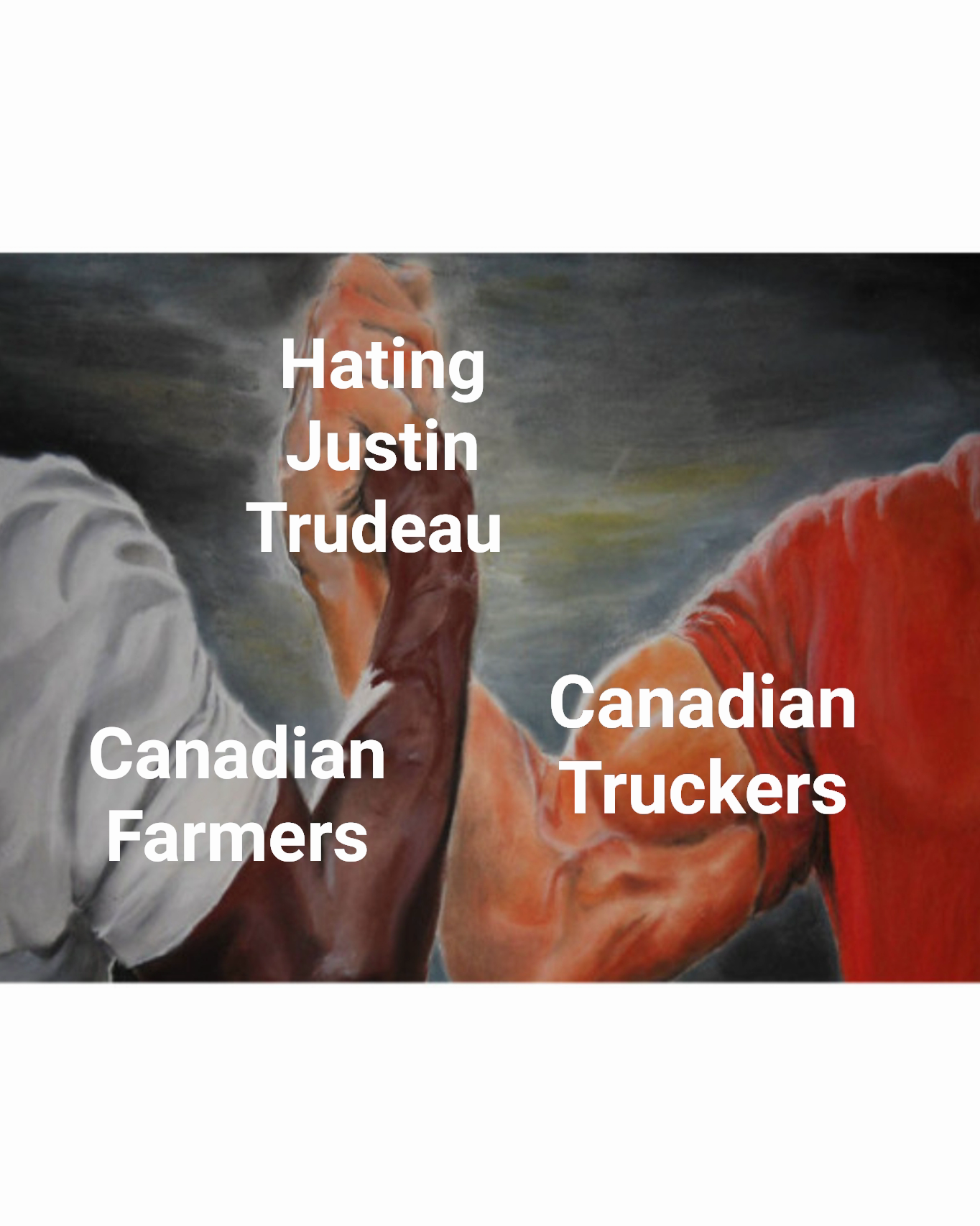 Canadian
Farmers Hating
Justin Trudeau  Canadian
Truckers