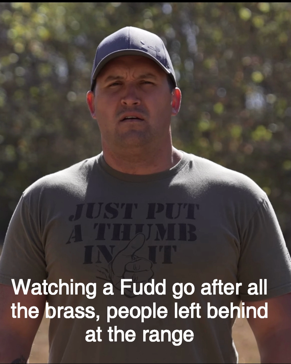 Watching a Fudd go after all the brass, people left behind at the range