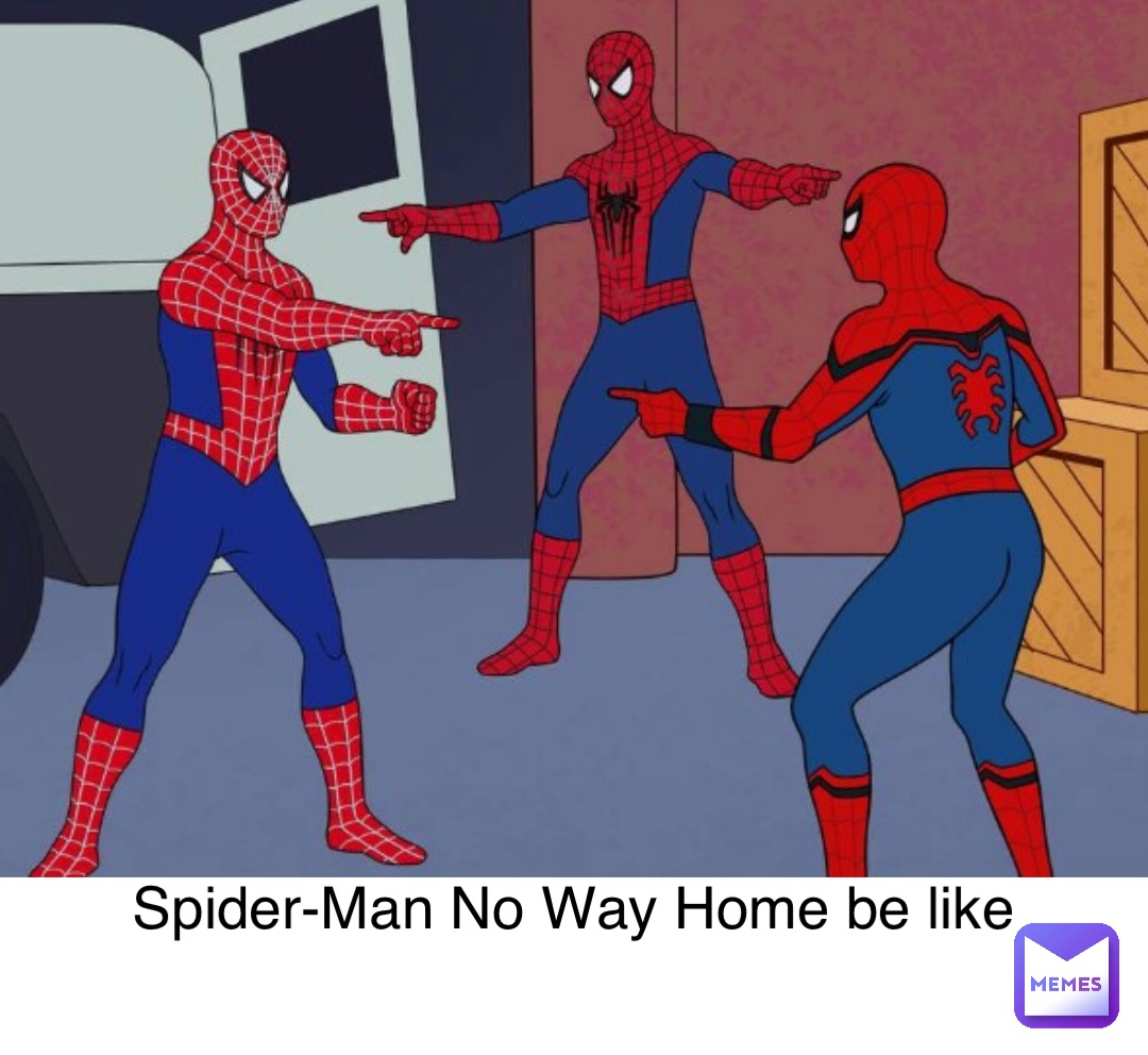 Spider-Man No Way Home be like